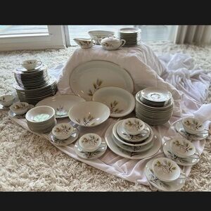 Antique Noritake China Wheaton 5414 89pc Set